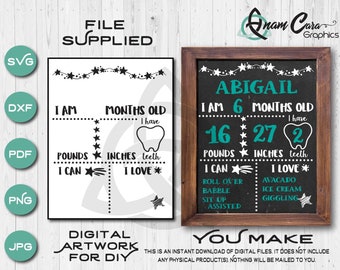 Download Milestone Board Svg Etsy