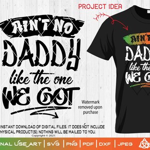 Ain't No Daddy wie die wir haben |Cut or Print DIYArt | Vatertag Papa Opa Pops Geschenk Shirt Becher Becher 90er Jahre Rap Hip Hop Spaß Old School
