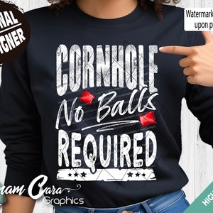 Cornhole senza palline / Stampa a sublimazione DTF PNG a colori / Divertenti borse per la squadra di Cornhole, lancio del campione, uomini, donne, lega