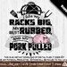 I Like My Racks Big, My Butt Rubbed and My Pork Pulled | SVG Cut Print ...