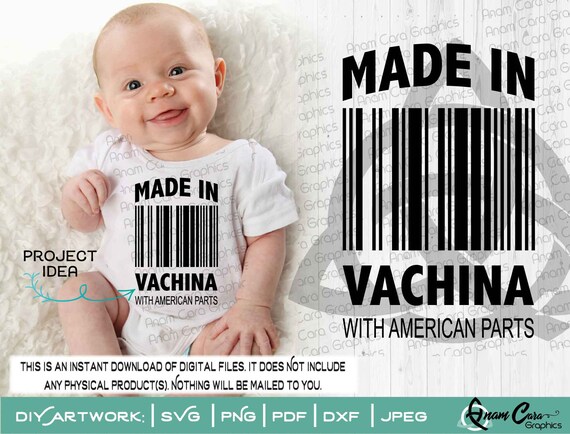 Download Svg Cut Made In Vachina With American Parts Cut Or Print Etsy PSD Mockup Templates