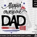 Flippin' Awesome Dad SVG Cut File or Print Fun Humorous - Etsy