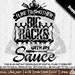 I Like to Smother Big Racks With My Sauce SVG Cut Print Funny Raunchy ...