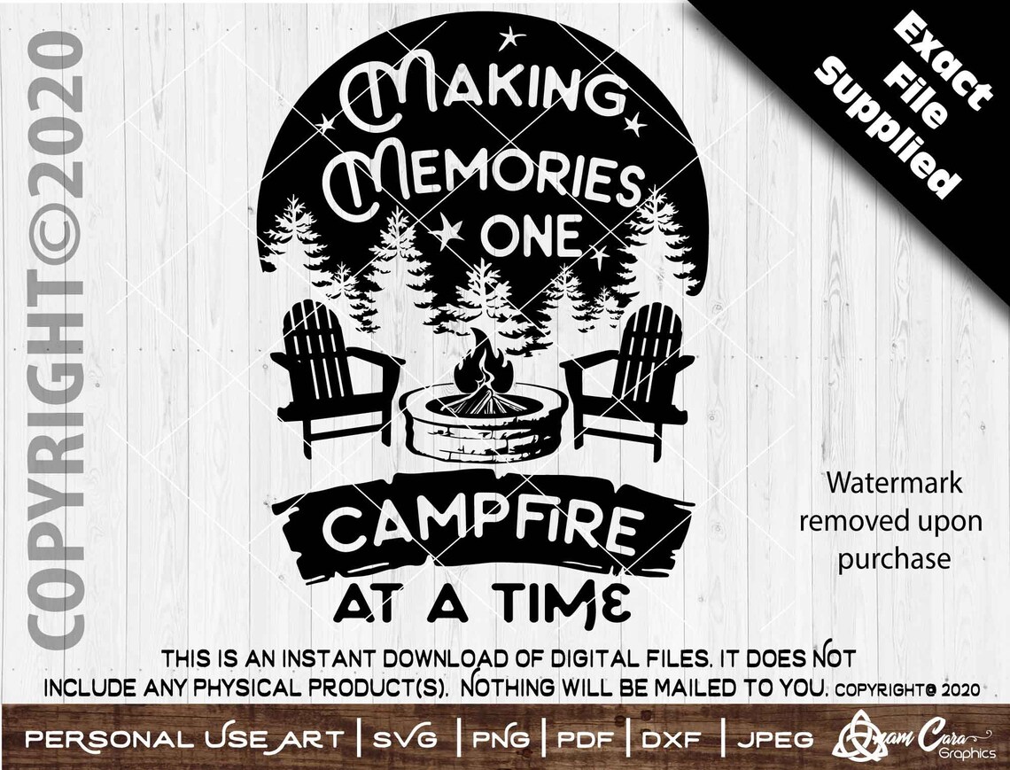Free Free 190 Making Memories Camping Svg SVG PNG EPS DXF File
