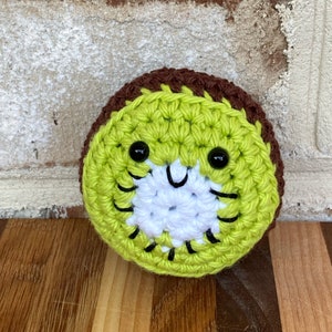 Kiwi Plush, Stress Ball Funny, Fidget Toy Soft, Kiwi Amigurumi, Stress Relief Gift for Her, Cheer Up Gift for Friend, Birthday Gift for Mom