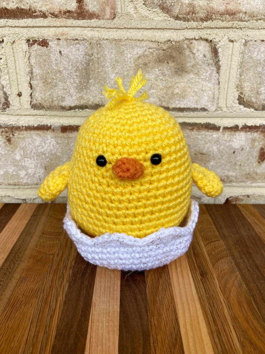 Baby Chick Plush, Chick in Shell, Chicken Tiered Tray Decor, Chicken ...