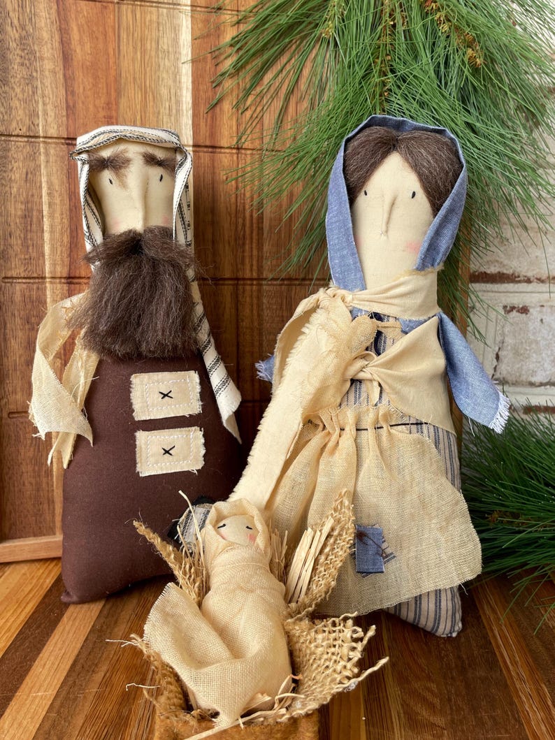 Mary Joseph Nativity, Jesus Nativity, Baby Jesus in Manger, Christmas ...