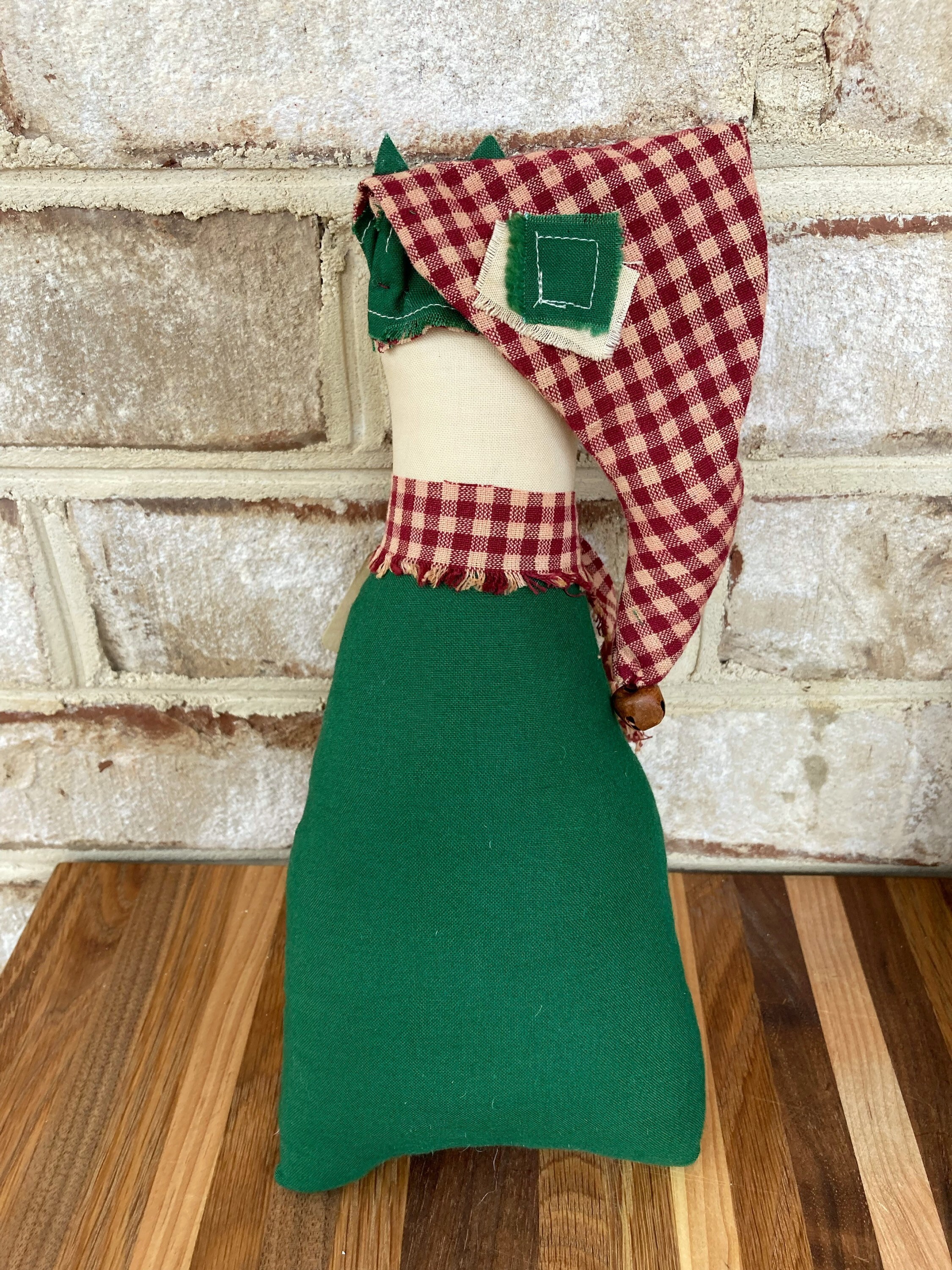 Primitive Elf Doll, Christmas Elf Doll, Primitive Christmas Decor ...