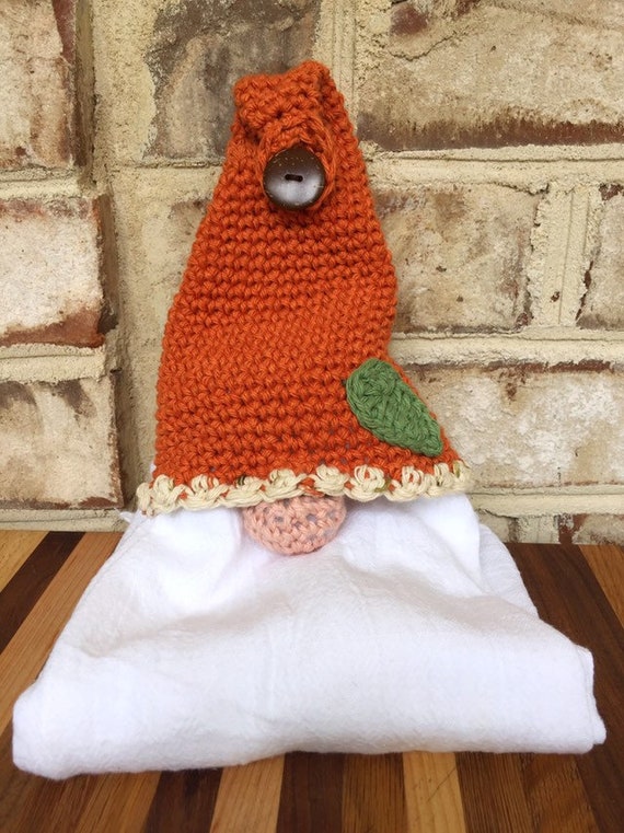 Fall Autumn Gnome Pumpkin Spice Cotton Tea Towels Kitchen
