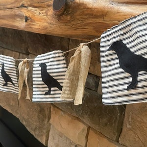 Crow Garland, Primitive Crow Decor, Raven Banner, Witchy Garland, Fall Farmhouse, Black Crow, Witchy Decor for Home, Witchy Gifts for Women