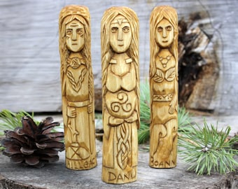 DANU BOANN i CAILLEACH. Bogini celtycka. Wicca, wicca, ołtarz, druid, czary, gaelicki.