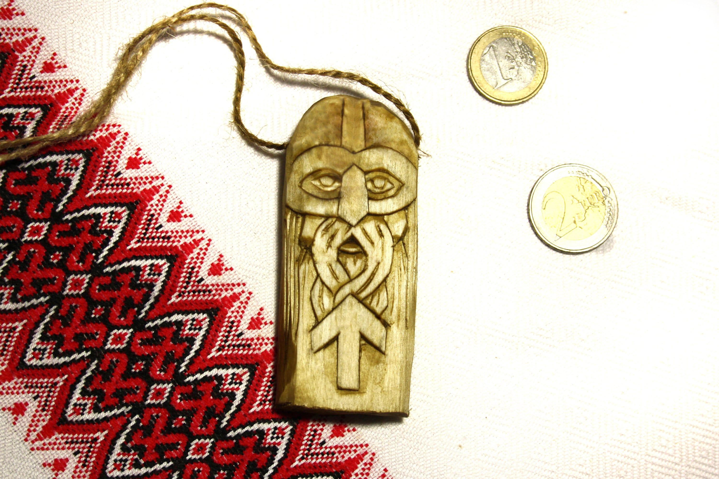 Tyr. Wooden Home Talisman. Handmade Wood carving. Etsy