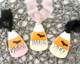 Halloween Basket Tag, Halloween Personalized Name Tags, Halloween Basket, Trick or Treat Basket, Basket Tag, Trick or Treat Bag, Boo Tag