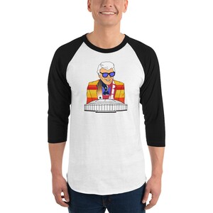 Marvin Zindler Houston Sports - 3/4 sleeve raglan shirt