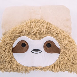 Thnapple Slothy Sloth Wearable Hooded Blanket FREE SHIPPING image 4