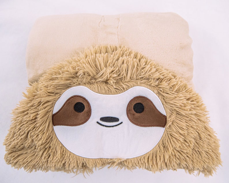 Thnapple Slothy Sloth Wearable Hooded Blanket FREE SHIPPING image 4