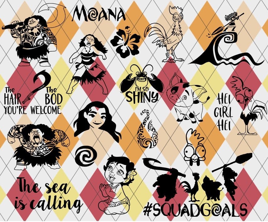 Free Free Disney Moana Svg Files 231 SVG PNG EPS DXF File