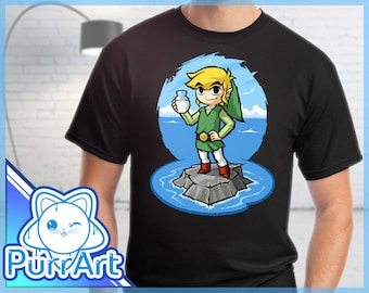 Bottle of Milk - Zelda T-Shirt Zelda Shirt The Legend of Zelda Wind Waker Shirt Link Tee Bottle of Milk Zelda Shirt