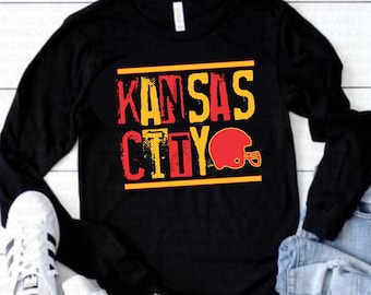 Kansas City Stamp Long Sleeve Black