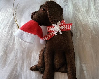 Beach Vacation Felt Dog Ornament Set Beach Vacation Felt Dog Ornament Set