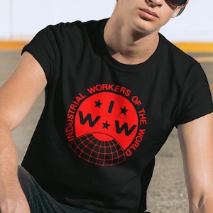 Wear Your Support with Pride: Get this Classic IWW Logo T-Shirt