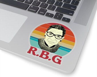 RBG Kiss-Cut Stickers: Honor the Legacy of Ruth Bader Ginsburg