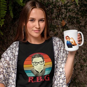 Celebrate the Legacy of RBG with this Stunning Sunset Portrait T-Shirt