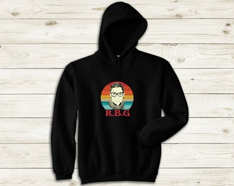 Stay Cozy and Powerful with the RBG Hooded Sweatshirt
