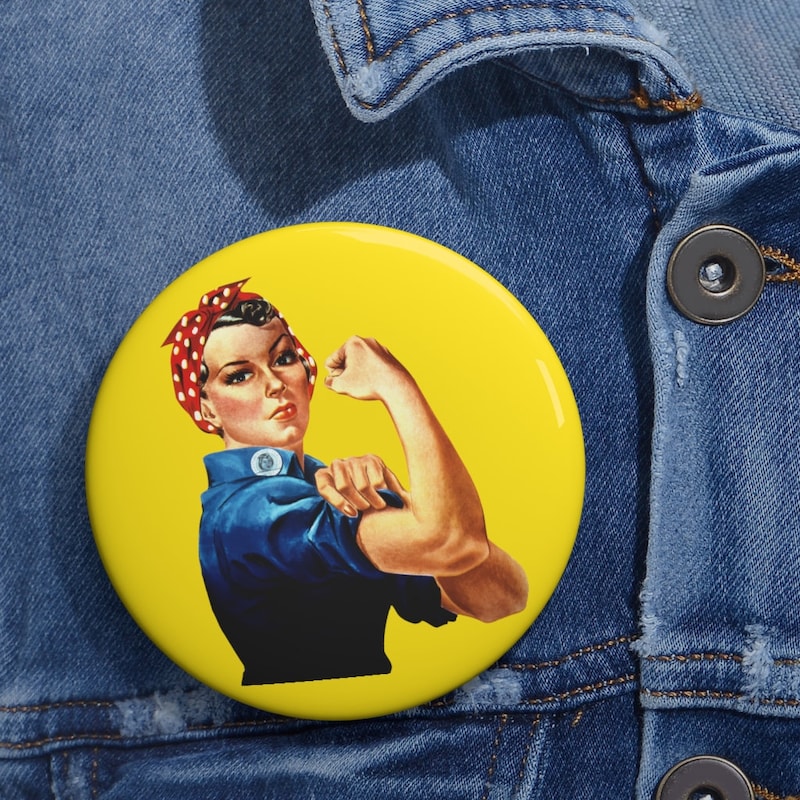 Rosie the Riveter Pin - Etsy