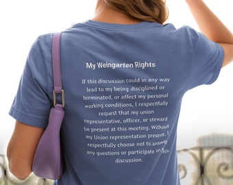 Ihre Weingarten-Rechte - Arbeiterrechte-Kurzarm-T-Shirt