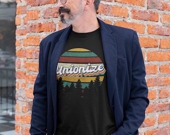 Solidarität in der Natur: Unionize for a Brighter Tomorrow Unisex T-Shirt