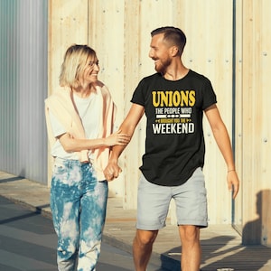 Unions The People Who Brought You The Weekend Unisex Jersey Short Sleeve Tee