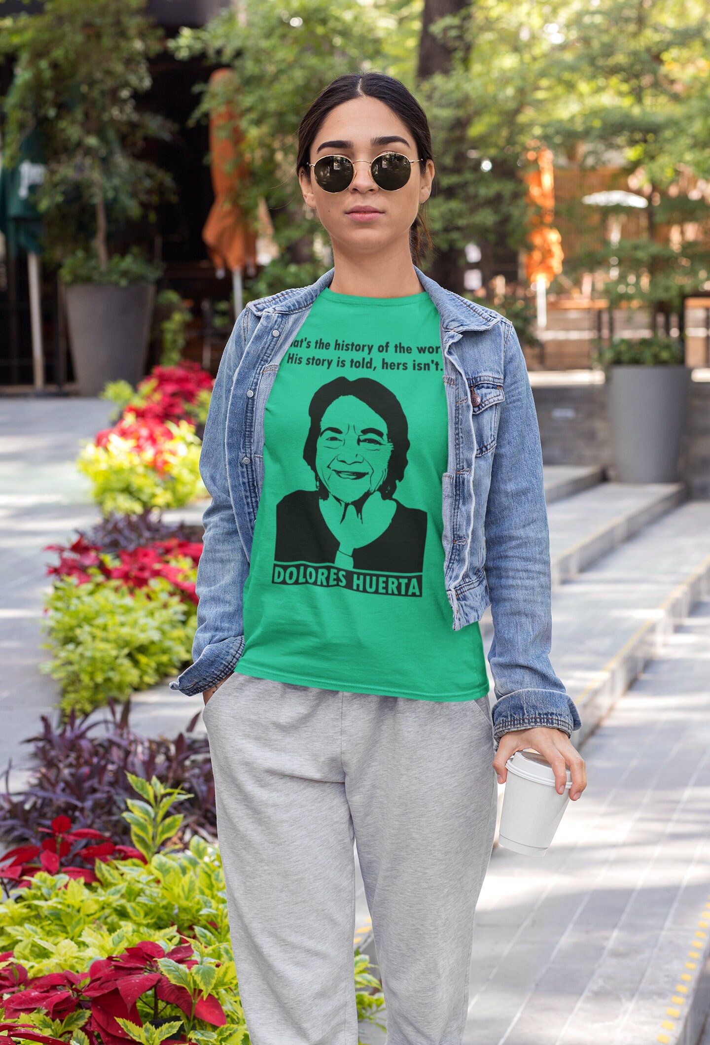 Dolores Huerta Feminist T-Shirt: Equality & Workers' Rights