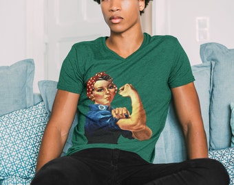 Rosie the Riveter T-Shirt - Celebrate the Iconic Symbol of Women's Empowerment with this Stylish Tee
