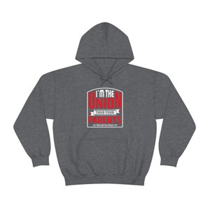Union THUG Hoodie - Stand Out in Support of Labor Rights with this Bold Statement