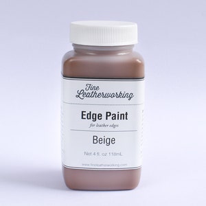 Leather Edge Paint: Beige