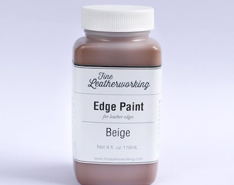 Leather Edge Paint: Beige