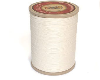 Sajou Waxed  Linen Thread: White