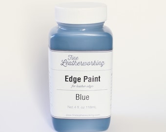 Leather Edge Paint: Blue
