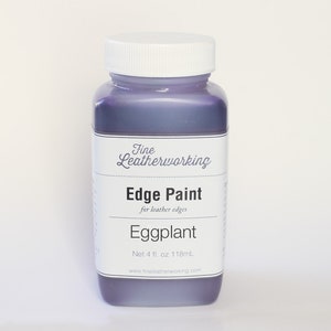 Leather Edge Paint: Eggplant