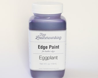 Leather Edge Paint: Eggplant