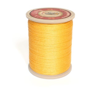 Sajou Waxed  Linen Thread: Yellow