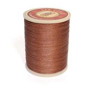 Sajou Waxed  Linen Thread: Brown
