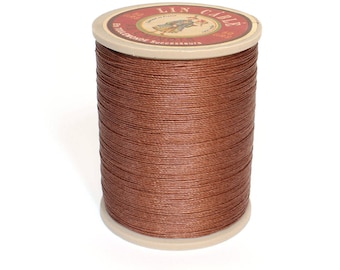 Sajou Waxed  Linen Thread: Brown