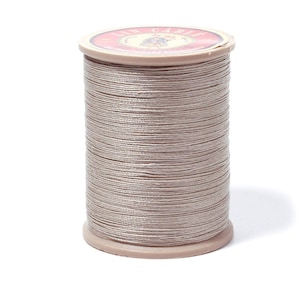 Sajou Waxed  Linen Thread: Grey