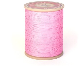 Hilo de lino encerado Sajou: rosa