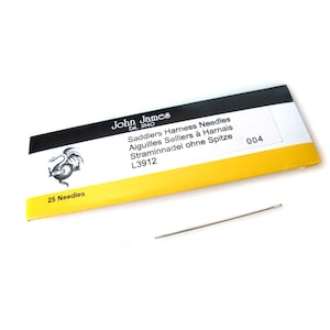 John James Leather Sewing Harness Needles