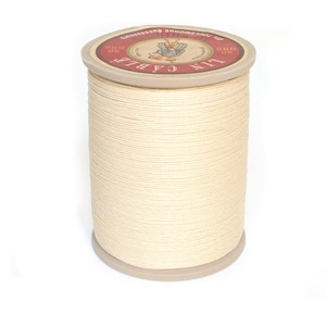 Sajou Waxed  Linen Thread: Ecru