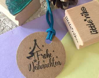 Sofort versandfertig** Stempel -  Frohe Weihnachten -  Advent