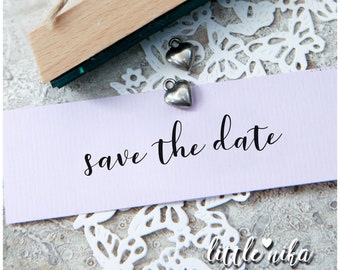 Stempel HOCHZEIT save the date  Hochzeitsstempel